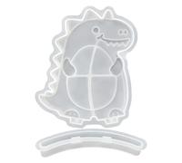 Generico Dinosaur Picture Frame Mold Boring Photo Free Decor, Cute Animal Silicone Mould, DIY Resin Epoxy Casting Tool, Handmade Holder for Kids Room Birthday Gift Office Desktop Table Usage