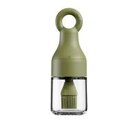 Genérico Dispenser Oil Dispenser - Bouteille d'huile d'olive avec pinceau en silicone pour pâtissier | Dispensers résistants à la chaleur pour le camping, le barbecue, le barbecue, la maison, le bar