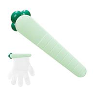 Genérico Distributeur de gants en forme de carotte, station pour gants en forme de carotte, organisateur de rangement au design amusant pour laboratoire, salle de bain, restaurant et garage