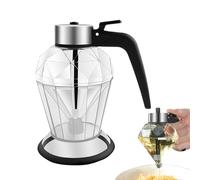 Generico Distributeur de sirop sans égouttement - Bouteille de 200 ml | Pot polyvalent pour sauce à l'huile d'olive | Bouteille pour verser le lait condensé, outil de cuisine Anti