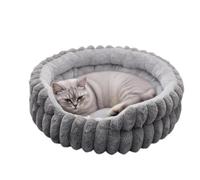 Genérico Dog Bed Small Dogs - Grand lit pour chat | Basket | Non-Slip Dog Basket, Dogs Sofa with High Edge Fit Pet Accessories For Kittens At Home Bedroom Living Room