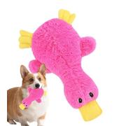 Genérico Dog Chew Peluche Jouet de dessin animé Duck Puppy Toy, 24 x 4 cm Pulling and Tugging Fun, Interactive Chewing Toy, for Small, Medium, Large Dogs, Shelter, Home Play Companion