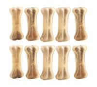 Genérico Dog -Dooth Lâche au goût de bœuf pour le soin | Os robustes pour chiens et petits chiots | Ne casse pas, mordre, idéal pour la maison et l'extérieur