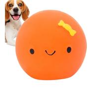 Genérico Dog Egg Balls, Funny Dog Latex Rubber Cute Egg Doll Shape Squeaky Ball, Soft Animal Interactive Fetch Ball Four-Color For Pets Puppies 2,17 x 1,97 IInteractive Play Indoors and Outdoorsnches