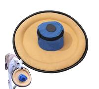Generico Dog Flying Disc Reflective Canvas Fetch Toy For All Breeds | Soft Toss Tug Puppy Training Flying Disc, Portable Outdoor Play With Treat Bag, For Park Beach Backyard Camping Walking Exerc