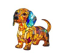 Generico Dog | Mignon Vintage LED Resin Home Decor | Kids | for Thanksgiving Holiday Party Offices Home Room Desk Desktop Yard Farm Garden