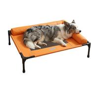 Generico Dog Outdoor Bed - Lit de chien portable | Puppy Moisture-Resistant Beds | Elevated Pet Sleeping Rest For Camping Patio Indoor Backyard Outdoor Beach Living Room Balcony Bedroom Dogs And Cats