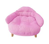 Genérico Dog Sofa, confortable Pet Couch, 19,69 x 15,75 x 13,39 pouces Soft Cat Nest with Legs, Bed Chair for Breathable, Living Room, Bedroom, Couch Style Design, Dogs and Chats
