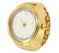 Genérico Doigt : portable, mini créatif, accessoire, bijoux unique et élégant, cadeau pour femmes, hommes, rendez-vous, sorties décontractées, léger, élégant, compact, Doré, Consulte la descripción
