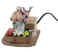 Generico Donna che annaffia 10 cm en mouvement