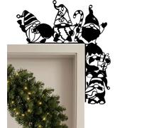Generico Door Corner Christmas Decorations | Christmas Door Frame Decorations, Fun Santa Claus D0or Corner Decorationss, Doors Toppers Home Decoration, Christmass Doors Decorationss