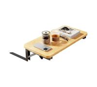 Generico Dorm Bed Shelf - 30 x 20 x 13,5 cm Foldable Nightstand Storage Tray,Nightstand Decor Floating Desk,for Apartment Rental College School Home Hotel Restaurant