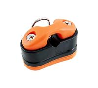 Genérico Double corde en nylon Clamp Ball Bearing CAM Cleat with Guide Ring 6,4 x 5 cm 3-12 mm Corde 300 kg Working Load For Pilates Boat Rigging Kayak Use