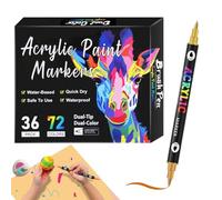 Generico Double Ended Markers, Drawing Pens | Simple To Carry Halloween Art Markers Sketching Painting Pens For Adult Kids Drawing Sketching Supplies