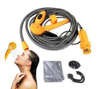 Generico Douche extérieure portable, tête de douche pour lavage de voiture, tête de douche prête à l'emploi pour camping, plage, natation, activités extérieures, randonnée, voyages