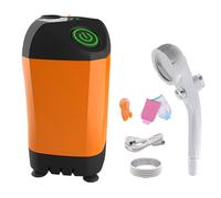Genérico Douche portable pour camping | Douche portable imperméable pour extérieur | Pommeau de douche électrique amovible avec poignée pour voyages, plage, nettoyage des animaux et randonnée