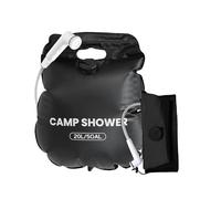 Genérico Douche portable pour camping Fournitures de salle de bain 20 L avec tuyau
