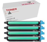 Genérico DR311 Unité de tambour DR311K DR311C DR311M DR311Y (Drum) Pack 4 Compatible avec Konica Minolta Bizhub C220 / C280 / C360 1x A0XV0RD, 3X A0XV0TD