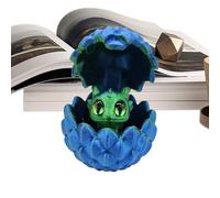 Genérico Dragon 3D Divisé en miniature Petit dragon imprimé en 3D avec joints mobiles Décoration moderne pour bureau, table de chevet, rebord de fenêtre et vase pour la maison ou le bureau