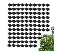 Genérico Drip Tape End Cap - 100 Pièces Folding Watering Hose Fittings - Weather-Resistant Leak-Proof Tapes End for Vineyard Orchard Backyard Lawn Landscape Farm