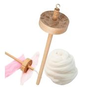 Generico Drop Spindle SpinniNng Wool Starter Spinner | Top Whorl Drop Spindle | Wooden Spindle Kit Hand SpinniNng Wool Starter for Beginners Professionals Sewing Weaving spinniNng Knitting