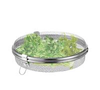 Genérico Drying Net Herbs - Herb Dryer Hanging | Herb Dryer Plant Dryings Rack Fly-Proof Round Vegetable Fish Dish Sieve for Hanging Made of Stainless Steel Drying Nets for Hangings