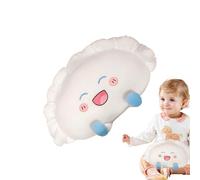 Genérico Dumplings Peluche Oreiller Boulettes de Viande - Cushos de marionnettes remplis de boulettes de viande - Décoration d'intérieur sûre et inodore pour chambre à coucher, salon, salle de jeux