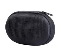 Genérico Ear Buds Case - Composite EVA 10cm, Earphone Storage Bag, Hard Shell Protection | Mesh Cable Pocket, EVA Headphone Case, Zipper Carry Cases for Earbuds, USB Cable, Coin Storage