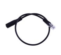 Generico Earphone Converter | RJ9 To 3,5 mm Adapter - 3,5 mm Microphone Conversion Cable with Round Head And Crystal Head Interface Compatible with Telephone And Computer