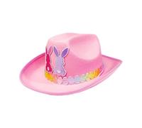 Genérico Easter Cowboy Hat - Déguisement de cowboy non tissé - 26 x 33 x 12 cm