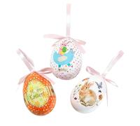 Generico Easter Egg - Foam, 2.76 Inches, Easter Egg Decorations, Colorful | Easters Ornament, Handcrafted Holiday Decor, Tabletop, Basket Filler & Spring Celebration Accessory