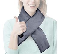 Generico Écharpe électrique | cache-cou en polaire - écharpe chauffante rechargeable avec 3 températures réglables, idéale pour l'hiver Ski Course Voyage en plein air Noël Pâques cadeau