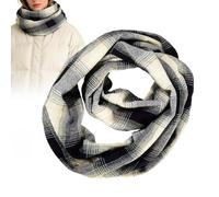 Generico Écharpes Infinity pour femmes, écharpe de fête chaude, douce et légère avec poche zippée, écharpe Infinity pour femme | Marche Randonnée Camping Jardin extérieur, Noir, riferimento alla