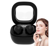 Generico Écouteurs avec annulation du bruit : casque sans fil, ajustement ergonomique dans l'oreille, son stéréo avec basses profondes, contrôle tactile intelligent | pour sport course voyage gym