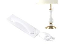 Genérico Écouteurs de téléphone pour téléphones portables, ligne fixe de type C, avec microphone et câble récepteur de téléphone rétro, pour maison, bureau, école, décoration et appels vidéo