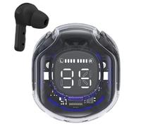 Genérico Écouteurs intra-auriculaires sans fil | Annulation de bruit | True Wireless Earbuds with Digital Display, In-Ear Earbuds with Built-in Mics, Long Playtime Clear Calls Earphones