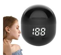 Generico Écouteurs sans fil discrets avec isolation acoustique - petits écouteurs invisibles pour course et voyage, aurculaires compacts avec connexion stable avec étui de charge, mini écouteurs