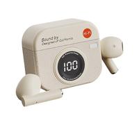 Generico Écouteurs sans fil pour casque véritable sans fil, réduction du bruit autonomie prolongée pour téléphones et jeux maison voyage hommes et femmes