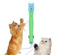 Generico Electric Cat Toy | 17,72 x 1,97 x 1,18 Inches Wall Mounted Flying String Enrichissement, Rechargeable Active Cat Toys | For Home Living Room Kitchen Apartment Corner Play Area Alone Time