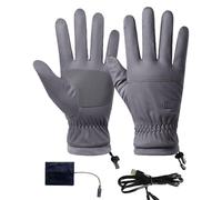 Genérico Electric Heated | Windproof Outdoor Sport USB Heating Ergonomic Hand-Shaped Cutting, These of,Ergonomic Touchscreen Mittens For Cycling Working Sports Hiking Sledding Skiing