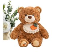 Generico Éléphant en Peluche - 28 cm - Décoration Douce pour la Maison apaisante | Peluche pour | pour Les Anniversaires de la fête des Cadeau Jouet Voyage Relax Chambre d'hôtel