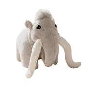 Generico Éléphant en Peluche | Figurine Réaliste De Collection avec Caractéristiques Relaxantes,Jouet en Peluche en Forme D'éléphant | Cadeau d'anniversaire pour