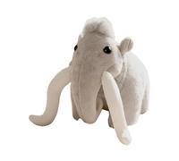 Genérico Éléphant en peluche | Figurine réaliste tendre et relaxante - Jouet en peluche en forme d'éléphant pour garçons et filles pour anniversaire, Saint-Valentin et