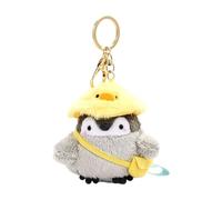 Generico en forme d'animal en peluche douce avec clip | Pendentif mignon en forme de peluche | Pour portefeuille, sac à dos, cadeau de Saint Valentin