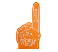 Generico en mousse des gladiateurs - Empreintes de mains Eva, en mousse géante de 18 pouces | Doigts en éventail numéro 1 pour gestes de victoire, applaudissements, cris, gants d'éponge