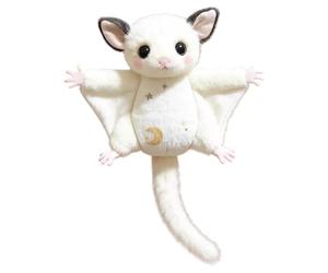 Genérico en peluche douce - Écureuil volant mignon épingle statuette en peluche | Pendentif voyage voyage présent adolescent adulte célébration festival événement collection accessoire