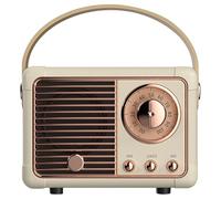 Genérico Enceinte portable | Accessoires rétro pour bureau | Haut-parleur sans fil ancien décoration de bureau | pour chambre, cuisine, extérieur, camping, randonnée