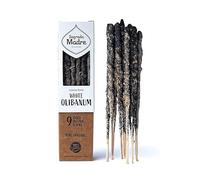 Generico - Encens Oliban Blanc Naturel - 100% Écologique | Fait Main en Argentine | 9 Bâtons Longue Durée | Résine Pure | Purifiant et Durable