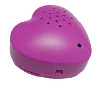 Genérico Enregistreur de rythme cardiaque | Sucette enregistrable apaisante avec vibration douce - Enregistreur de son en forme de cœur | Pour chiots, chiens, chats, enfants, aide au sommeil