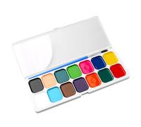Generico Ensemble aquarelle pour - palette de couleurs avec brosses à ruban | Kit de peinture pour débutants lavables pour | Cadeau pour les fournitures d'art en toute sécurité